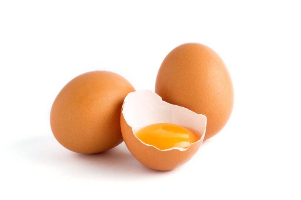 Calorias em ovos